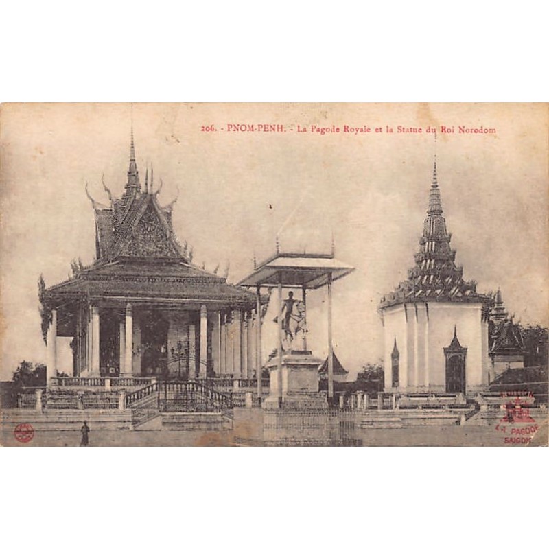 Rare collectable postcards of Cambodia. Vintage Postcards of Cambodia