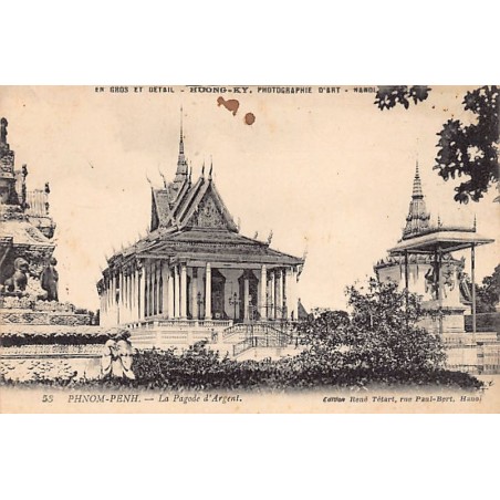 Rare collectable postcards of Cambodia. Vintage Postcards of Cambodia