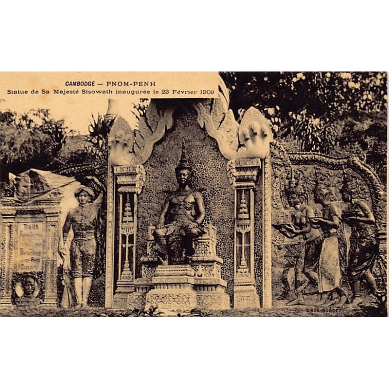 Rare collectable postcards of Cambodia. Vintage Postcards of Cambodia