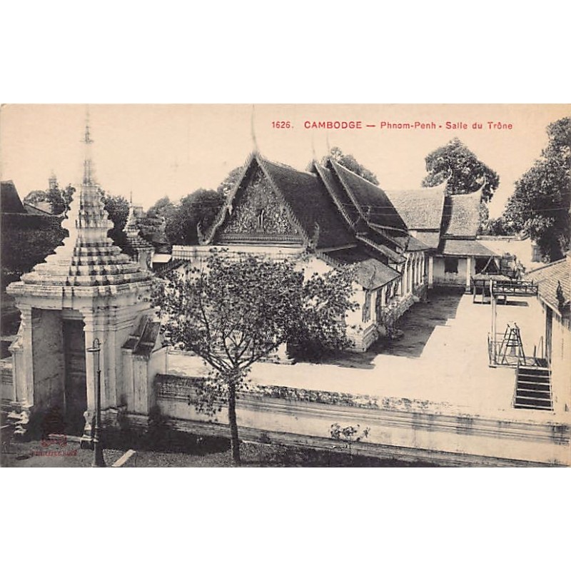 Rare collectable postcards of Cambodia. Vintage Postcards of Cambodia