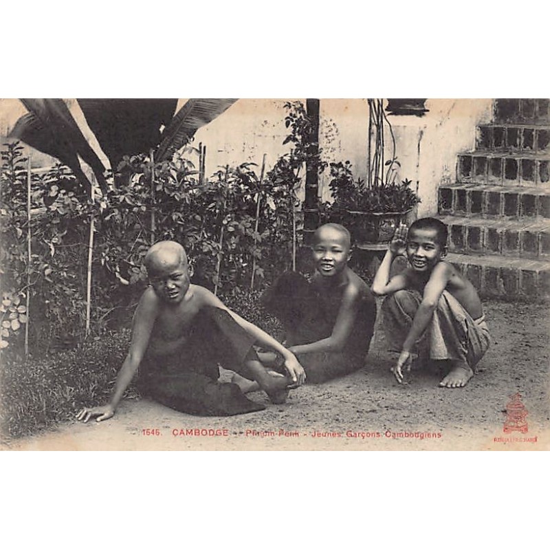 Rare collectable postcards of Cambodia. Vintage Postcards of Cambodia
