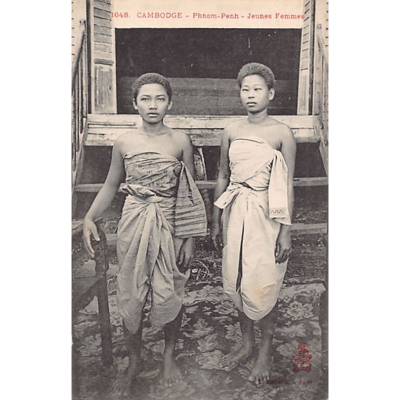 Rare collectable postcards of Cambodia. Vintage Postcards of Cambodia