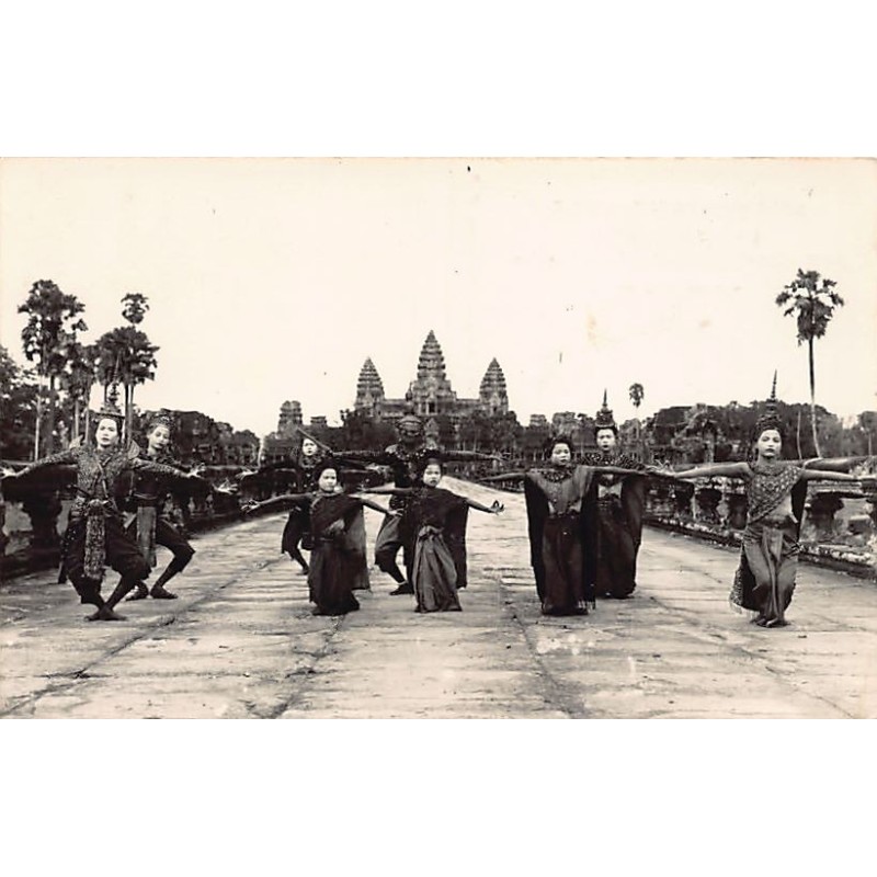 Rare collectable postcards of Cambodia. Vintage Postcards of Cambodia