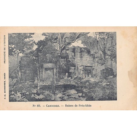 Rare collectable postcards of Cambodia. Vintage Postcards of Cambodia