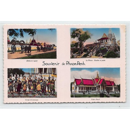 Rare collectable postcards of Cambodia. Vintage Postcards of Cambodia