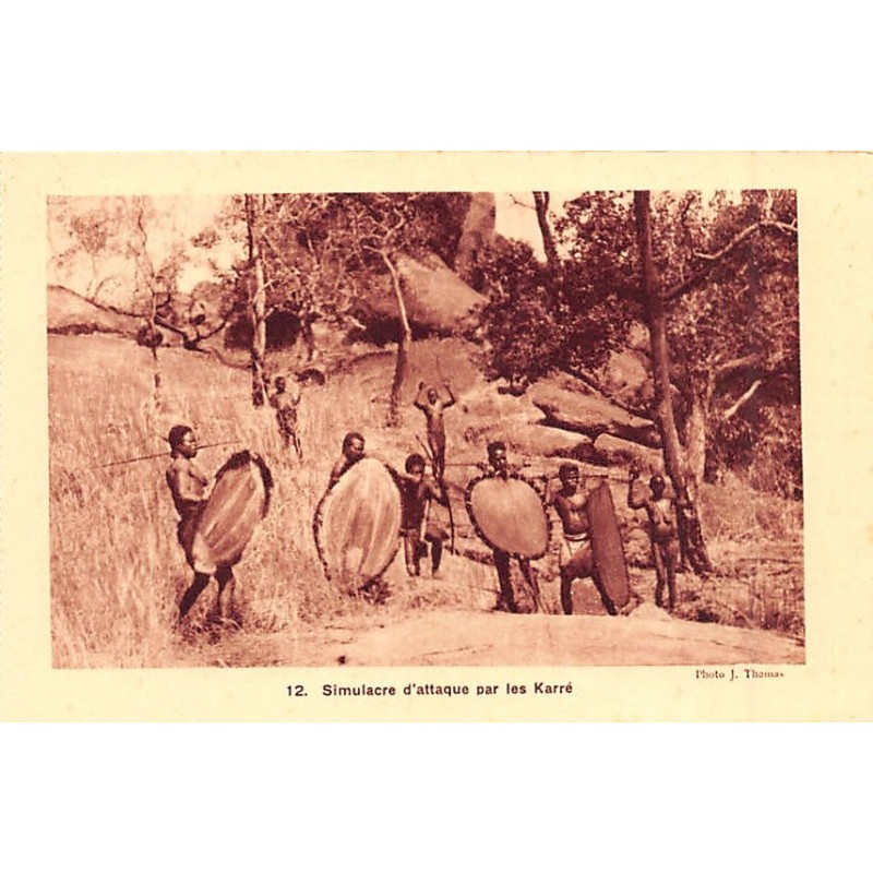 Rare collectable postcards of Central African Republic. Vintage Postcards of Central African Republic