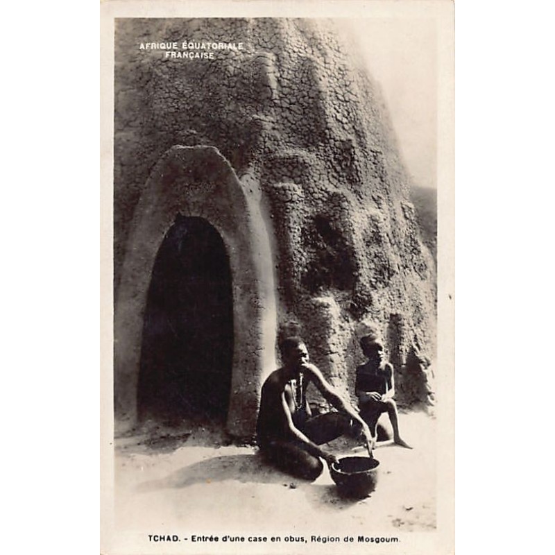 Rare collectable postcards of Chad. Vintage Postcards of Chad