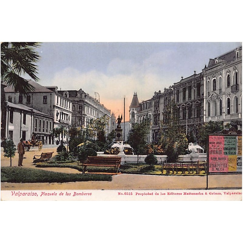 Rare collectable postcards of Chile. Vintage Postcards of Chile