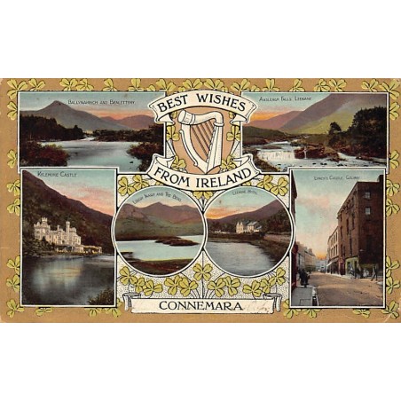 Rare collectable postcards of Ireland. Vintage Postcards of Ireland