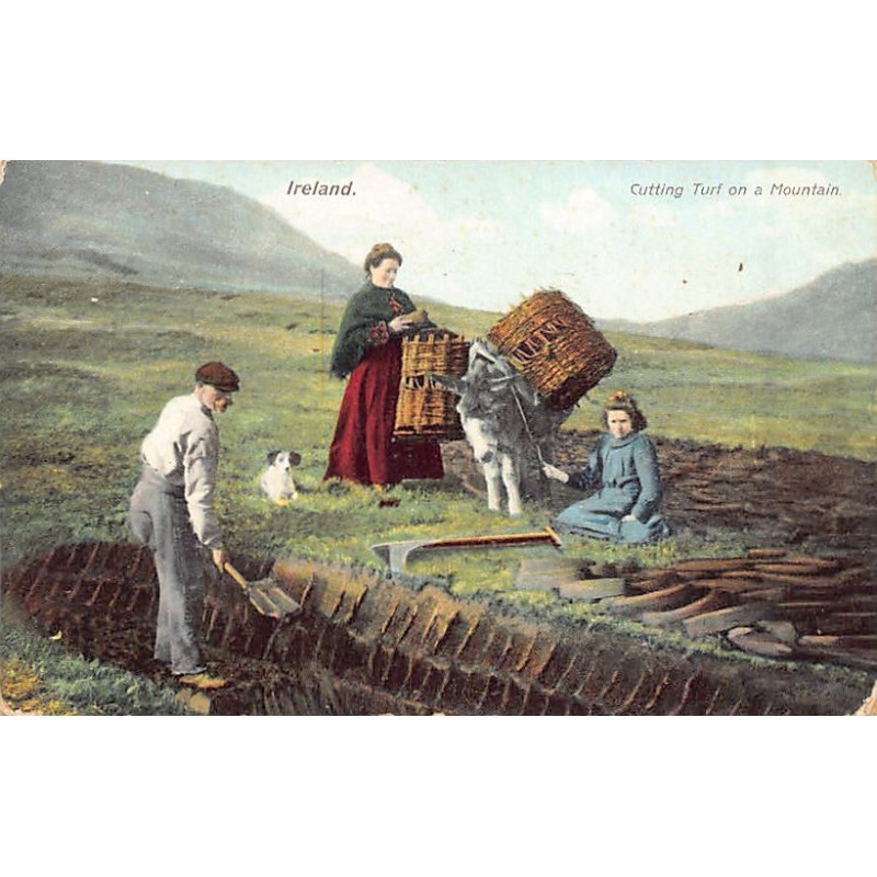 Rare collectable postcards of Ireland. Vintage Postcards of Ireland