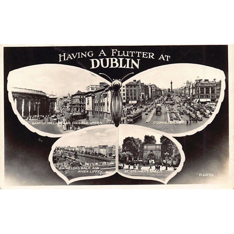 Rare collectable postcards of Ireland. Vintage Postcards of Ireland