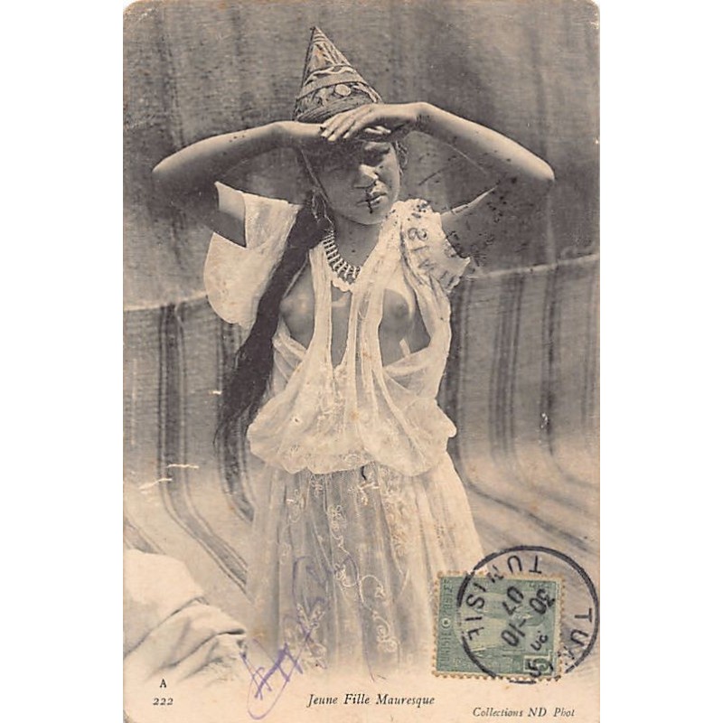 Rare collectable postcards of ETHNIC NUDE. Vintage Postcards of ETHNIC NUDE