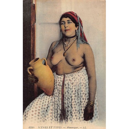 Rare collectable postcards of ETHNIC NUDE. Vintage Postcards of ETHNIC NUDE