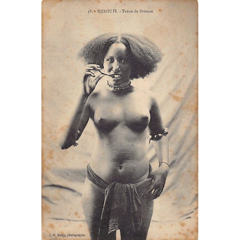 Rare collectable postcards of ETHNIC NUDE. Vintage Postcards of ETHNIC NUDE