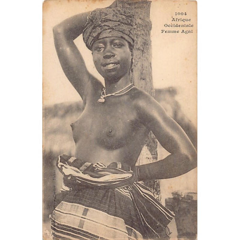 Rare collectable postcards of ETHNIC NUDE. Vintage Postcards of ETHNIC NUDE