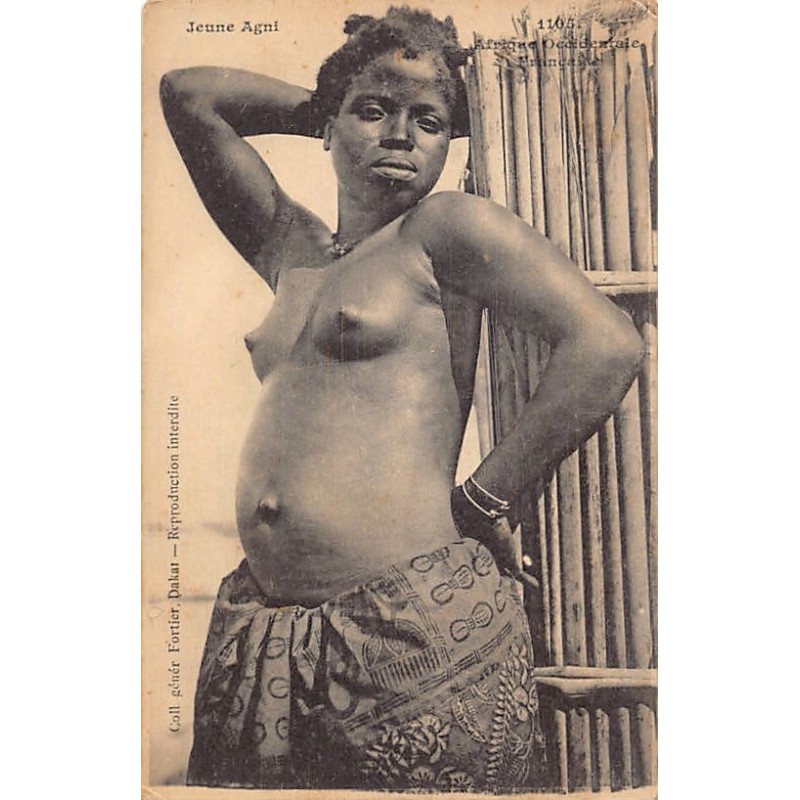 Rare collectable postcards of ETHNIC NUDE. Vintage Postcards of ETHNIC NUDE