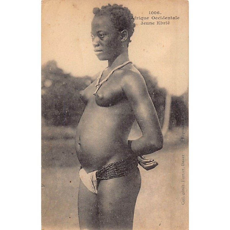 Rare collectable postcards of ETHNIC NUDE. Vintage Postcards of ETHNIC NUDE