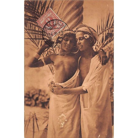 Rare collectable postcards of ETHNIC NUDE. Vintage Postcards of ETHNIC NUDE