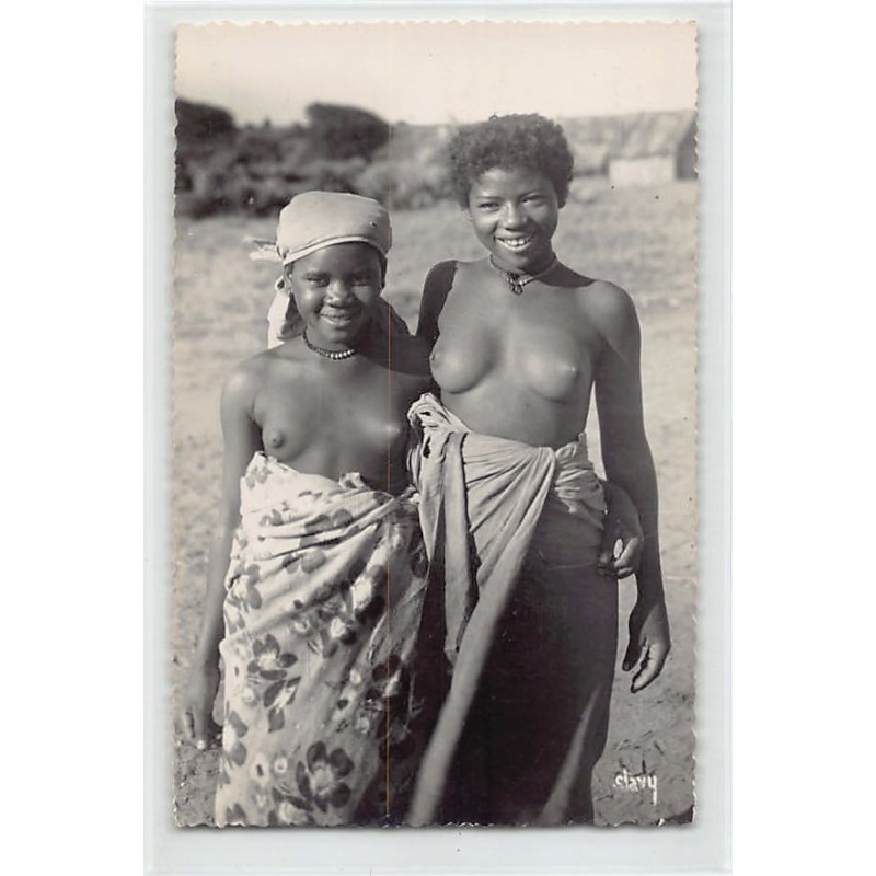 Rare collectable postcards of ETHNIC NUDE. Vintage Postcards of ETHNIC NUDE