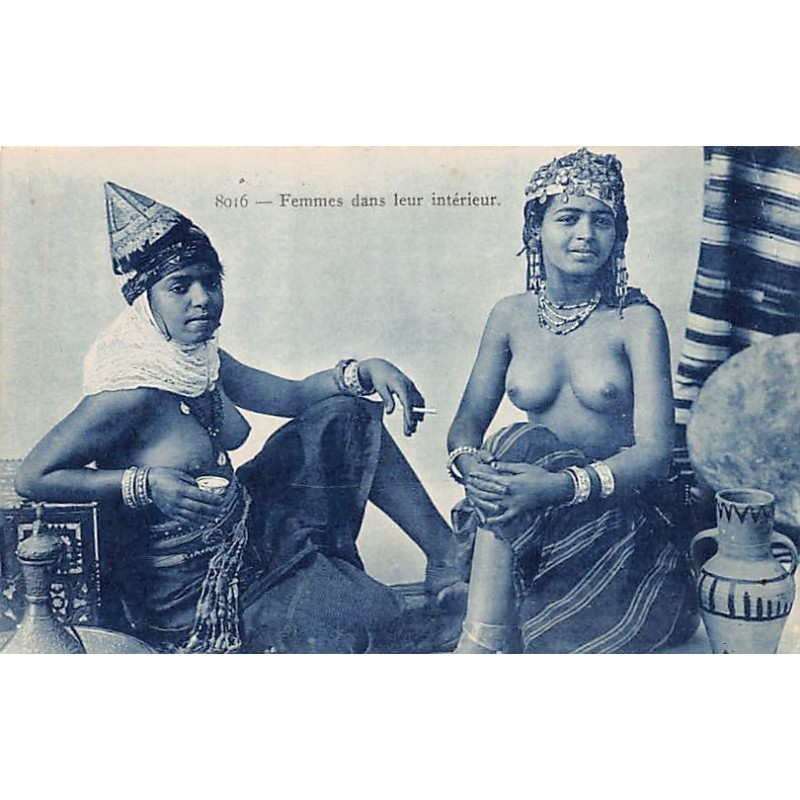 Rare collectable postcards of ETHNIC NUDE. Vintage Postcards of ETHNIC NUDE