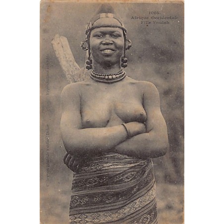 Rare collectable postcards of ETHNIC NUDE. Vintage Postcards of ETHNIC NUDE