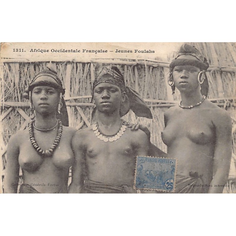 Rare collectable postcards of ETHNIC NUDE. Vintage Postcards of ETHNIC NUDE
