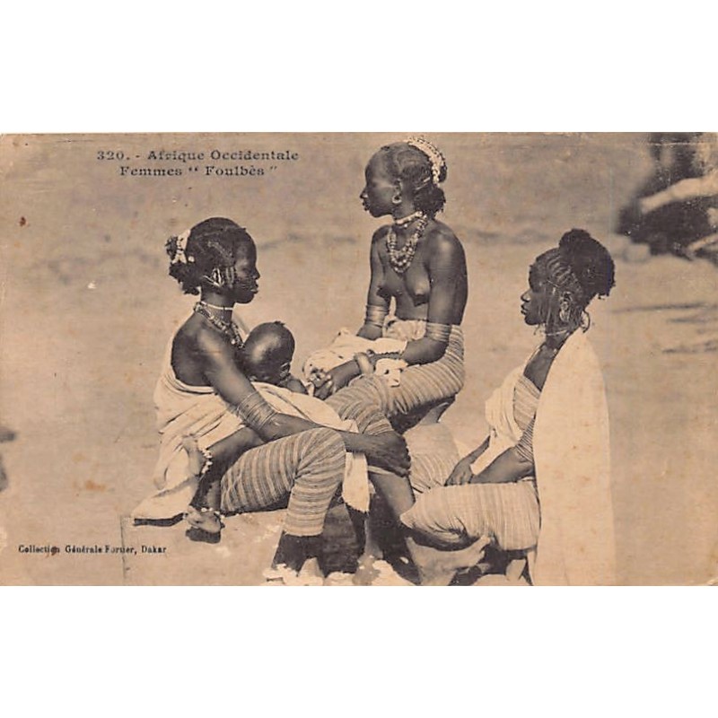 Rare collectable postcards of ETHNIC NUDE. Vintage Postcards of ETHNIC NUDE