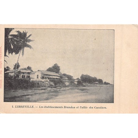 Rare collectable postcards of Gabon. Vintage Postcards of Gabon