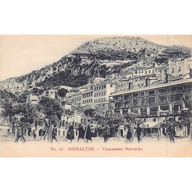 Rare collectable postcards of Gibraltar. Vintage Postcards of Gibraltar