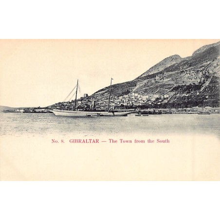 Rare collectable postcards of Gibraltar. Vintage Postcards of Gibraltar