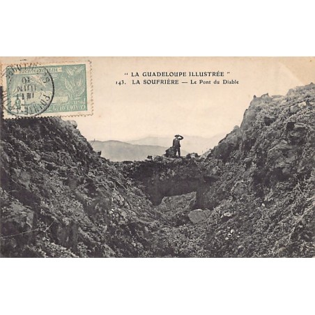 Rare collectable postcards of Guadeloupe. Vintage Postcards of Guadeloupe