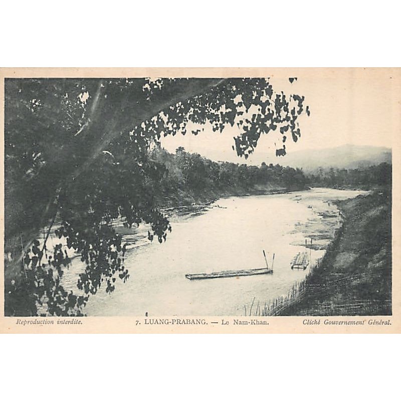 Rare collectable postcards of Laos. Vintage Postcards of Laos