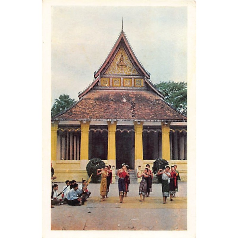 Rare collectable postcards of Laos. Vintage Postcards of Laos