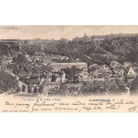 Rare collectable postcards of Luxembourg. Vintage Postcards of Luxembourg