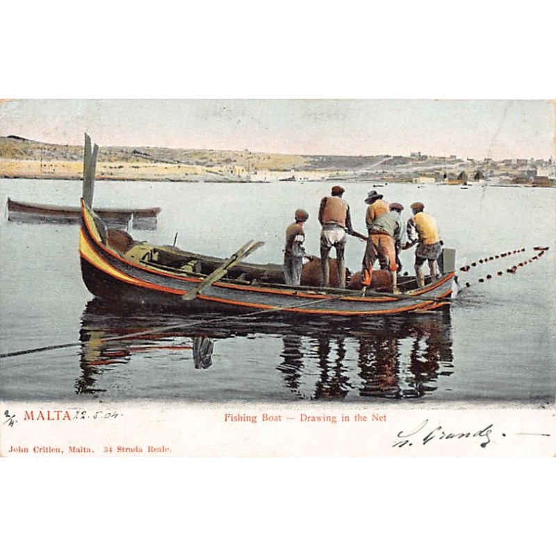 Rare collectable postcards of Malta. Vintage Postcards of Malta
