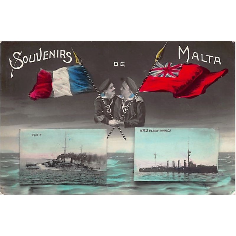 Rare collectable postcards of Malta. Vintage Postcards of Malta