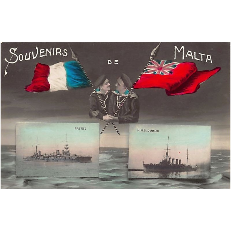 Rare collectable postcards of Malta. Vintage Postcards of Malta