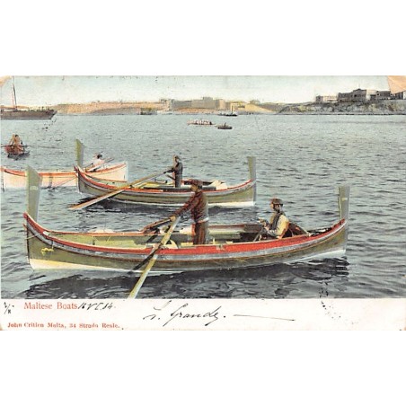 Rare collectable postcards of Malta. Vintage Postcards of Malta