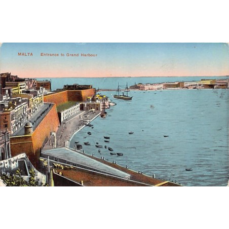 Rare collectable postcards of Malta. Vintage Postcards of Malta