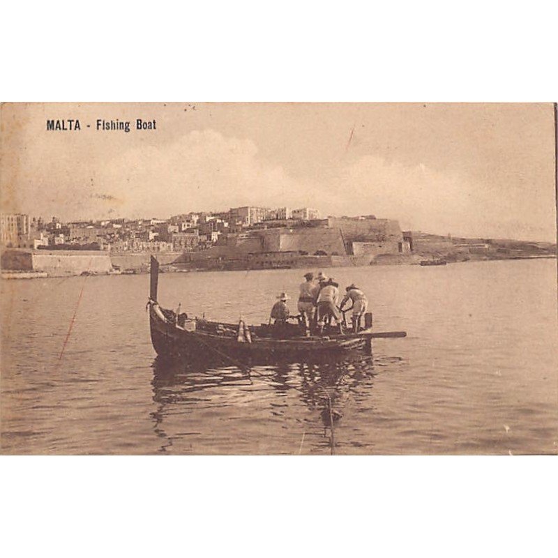 Rare collectable postcards of Malta. Vintage Postcards of Malta