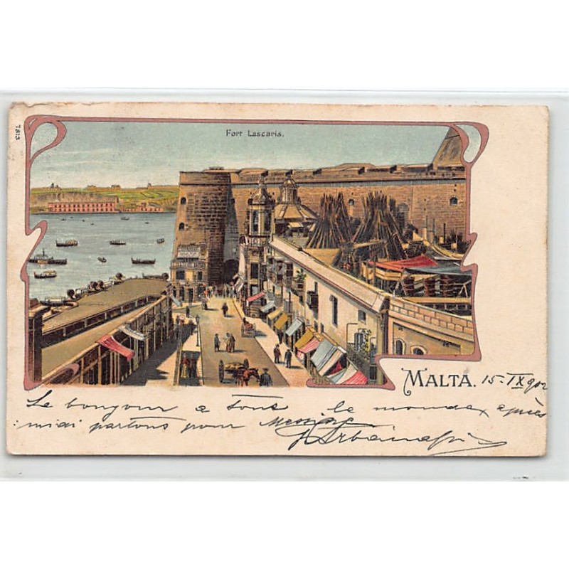 Rare collectable postcards of Malta. Vintage Postcards of Malta