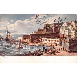 Rare collectable postcards of Malta. Vintage Postcards of Malta