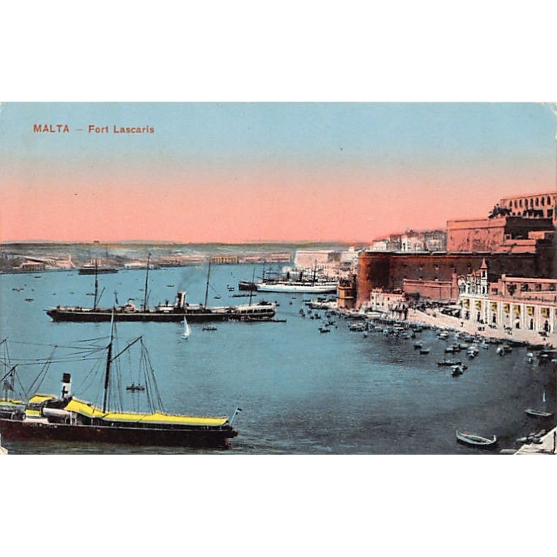 Rare collectable postcards of Malta. Vintage Postcards of Malta