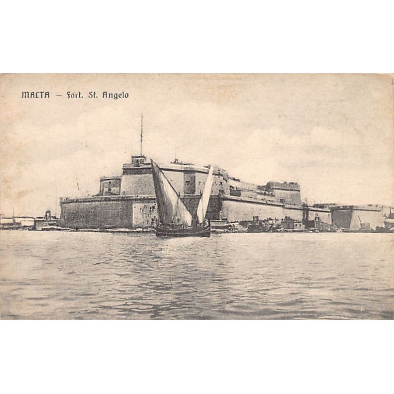 Rare collectable postcards of Malta. Vintage Postcards of Malta