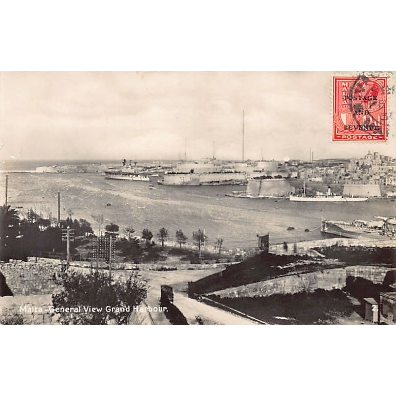 Rare collectable postcards of Malta. Vintage Postcards of Malta