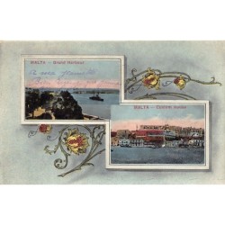 Rare collectable postcards of Malta. Vintage Postcards of Malta