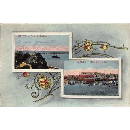 Rare collectable postcards of Malta. Vintage Postcards of Malta