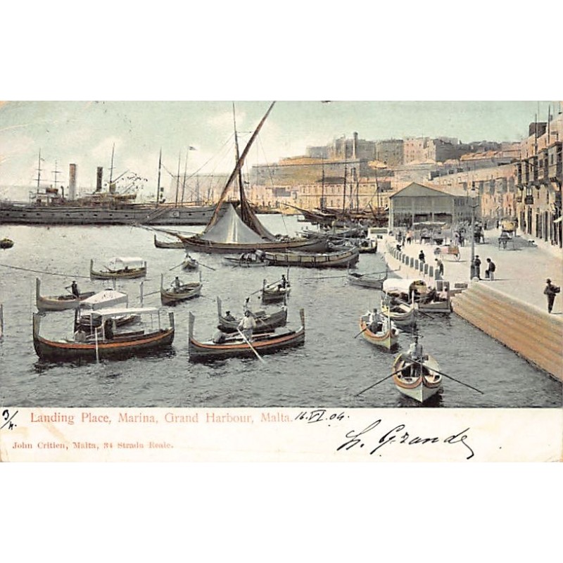 Rare collectable postcards of Malta. Vintage Postcards of Malta