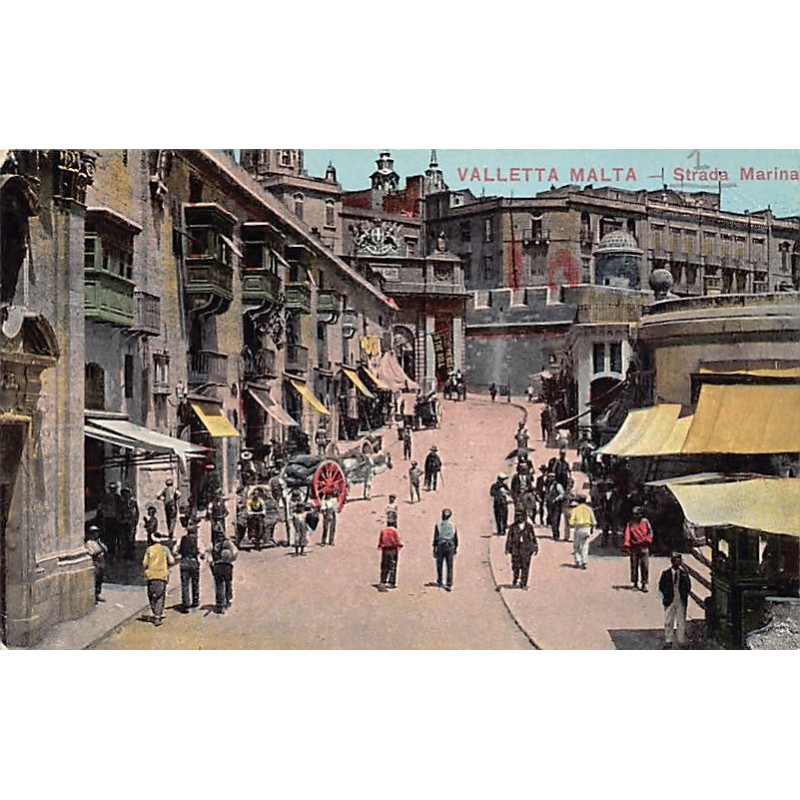 Rare collectable postcards of Malta. Vintage Postcards of Malta