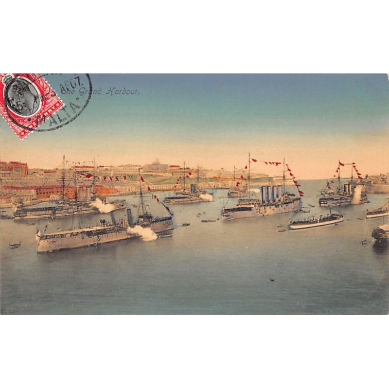 Rare collectable postcards of Malta. Vintage Postcards of Malta